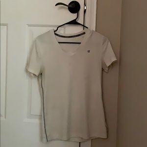 Champion white running tee